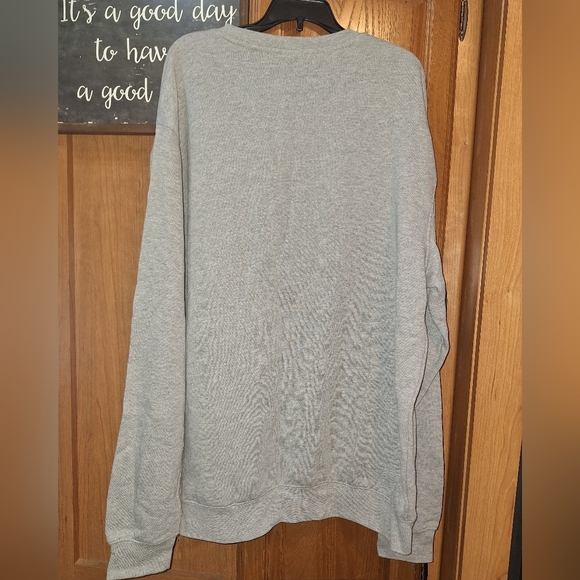A Colosseum Official Gonzaga Gray Sweatshirt In A Mens Size XL. NWT. - Picture 11 of 11